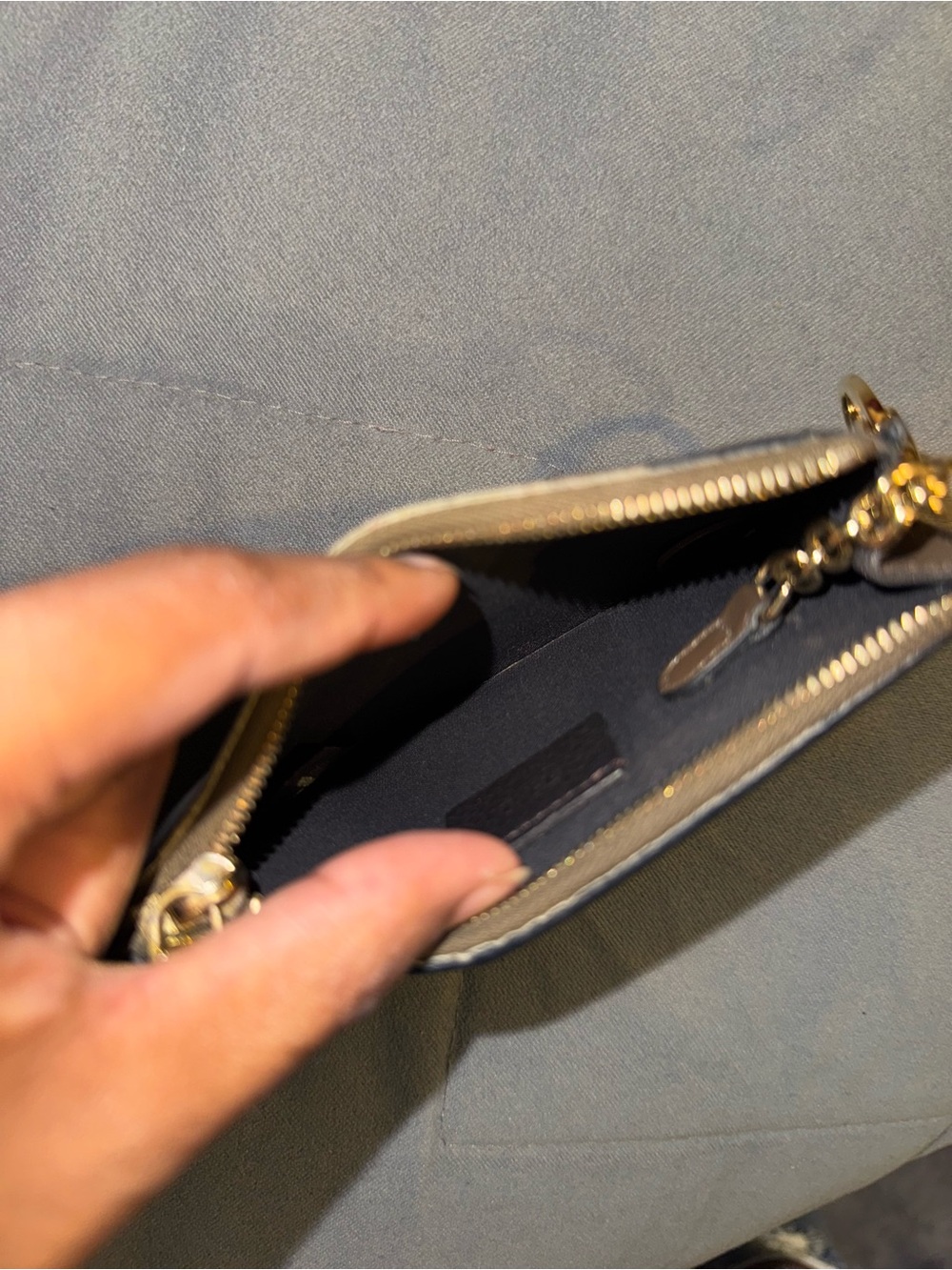 FENDI FF leather cardholder - Picture 2 of 4